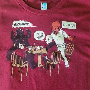 Geek Woot Shirt Star Wars Star Trek Picard Ackbar